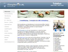 Tablet Screenshot of festogservice.dk